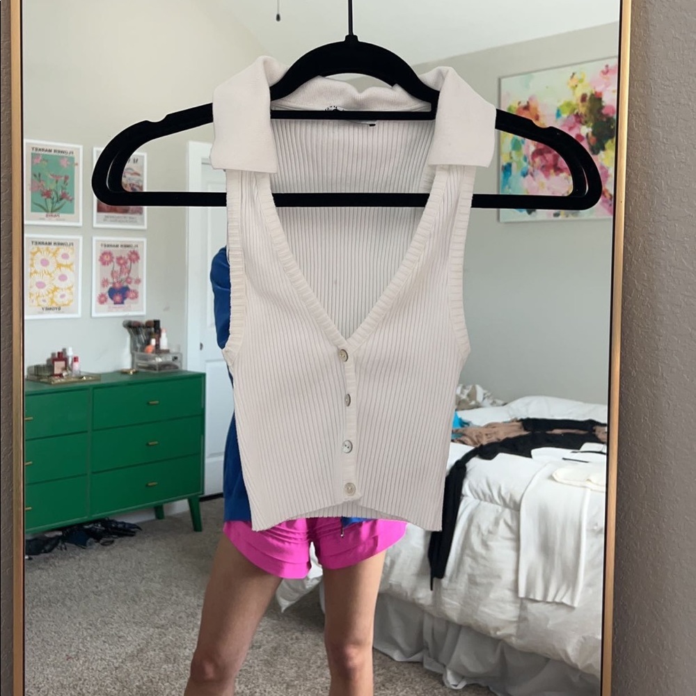 White Zara Top!